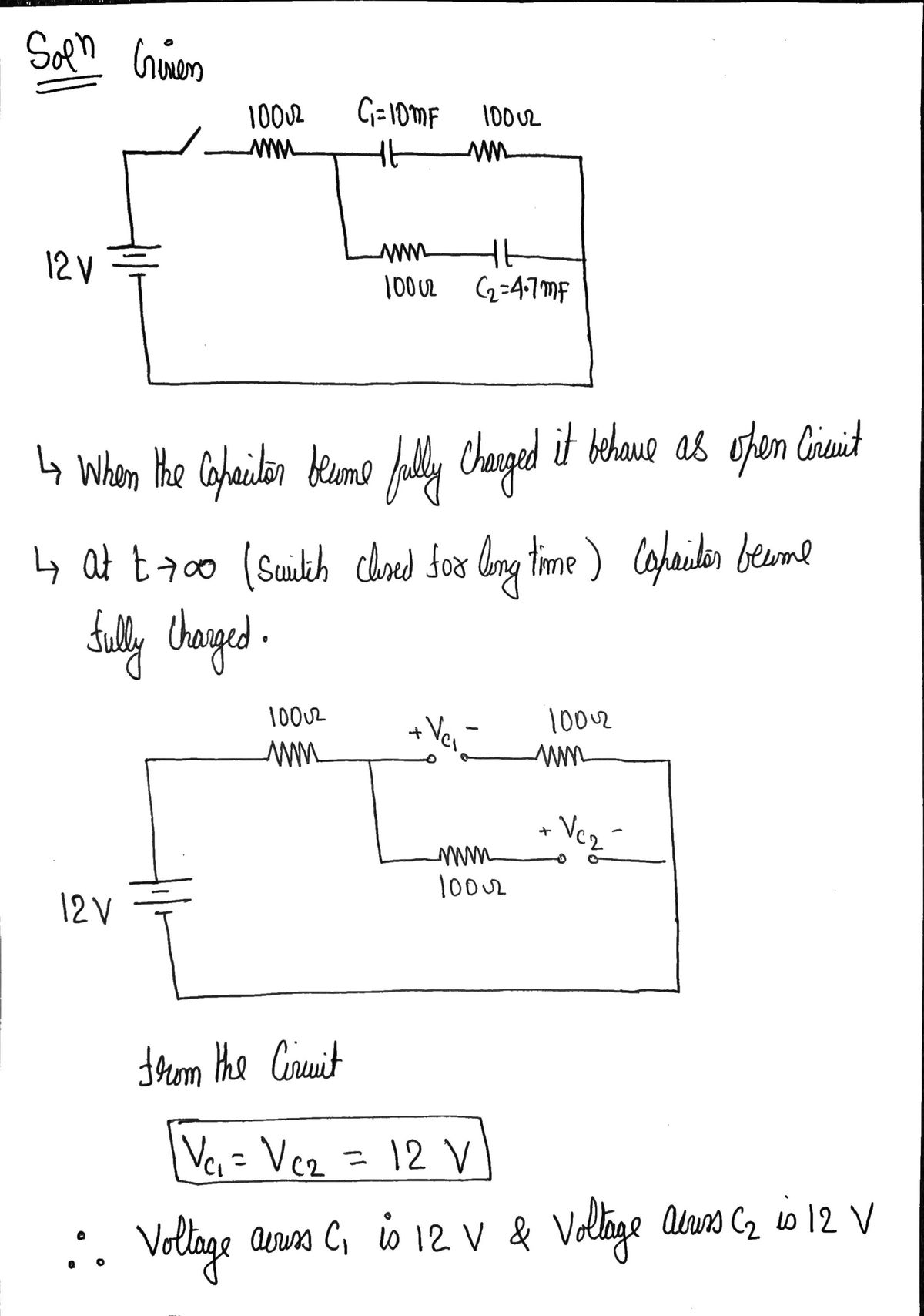 Electrical Engineering homework question answer, step 1, image 1